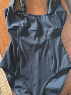 SKIMS Black One-Piece Swimsuit